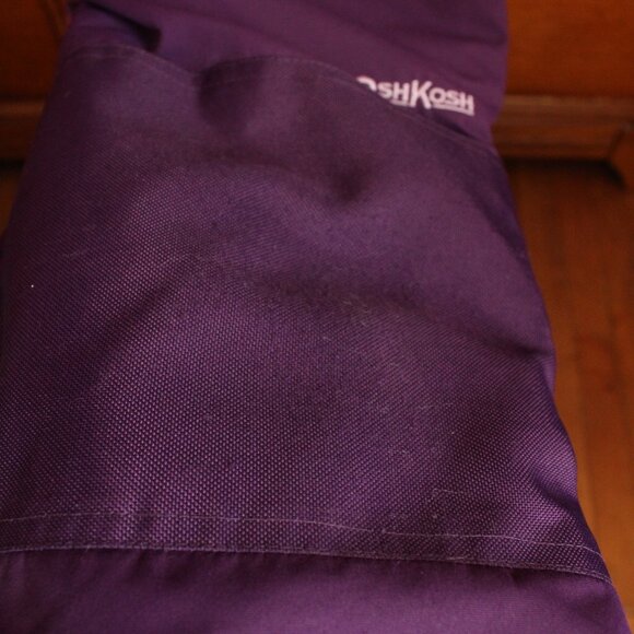 Osh Kosh Size 5 Purple Bib Snow Pants - Picture 3 of 4
